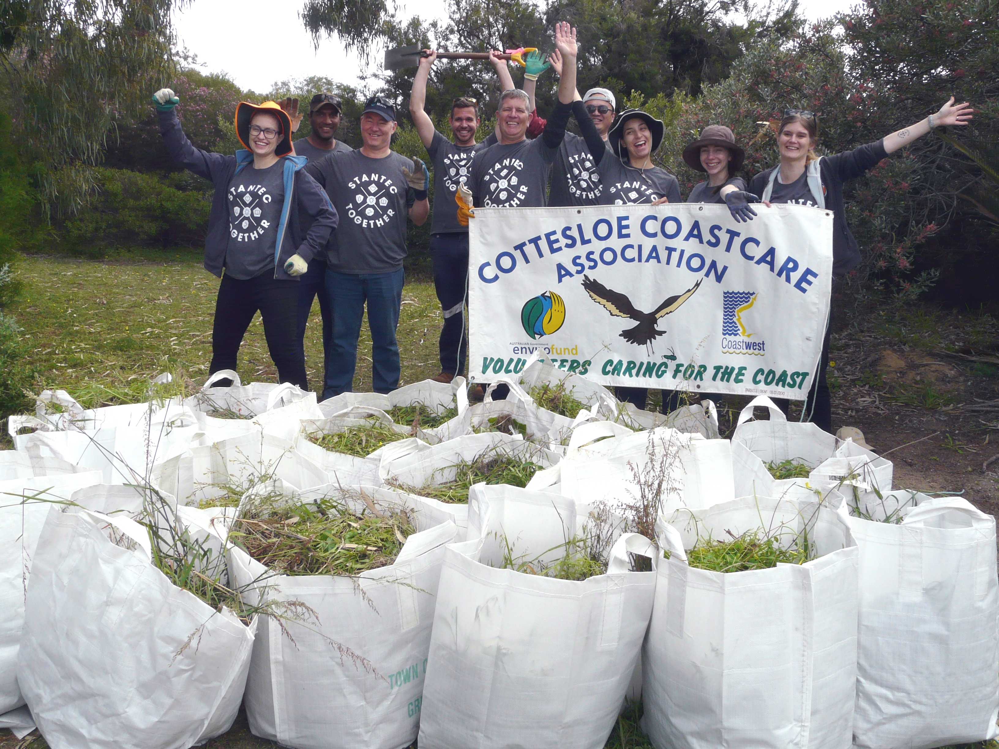 Stantec team at Cottesloe Native Garden
